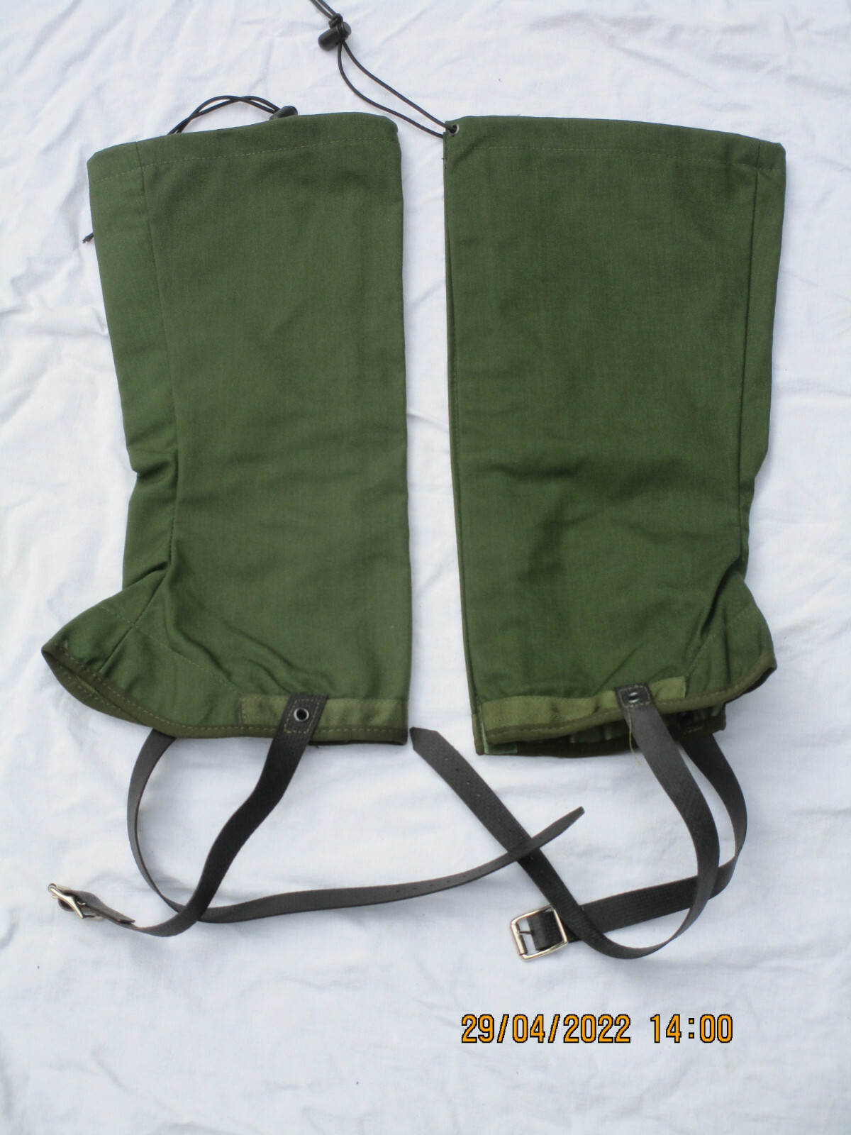 English Moisture Protection Puttees, Gaiters Snow, MK2, From 1995