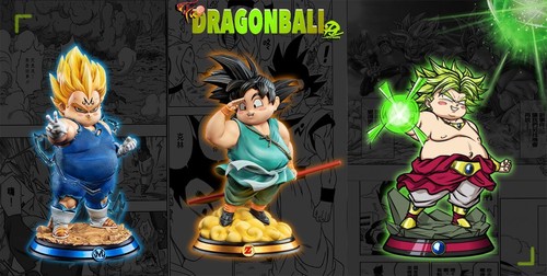 【En stock】 Estatua de resina GK Dragon Ball Fat Son Goku tamaño grande adorable DP9 - Imagen 4 de 4