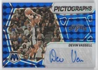 2023-24 Panini Mosaic DEVIN VASSEL #PM-DVV Blue Prizm Pictographs Auto /49