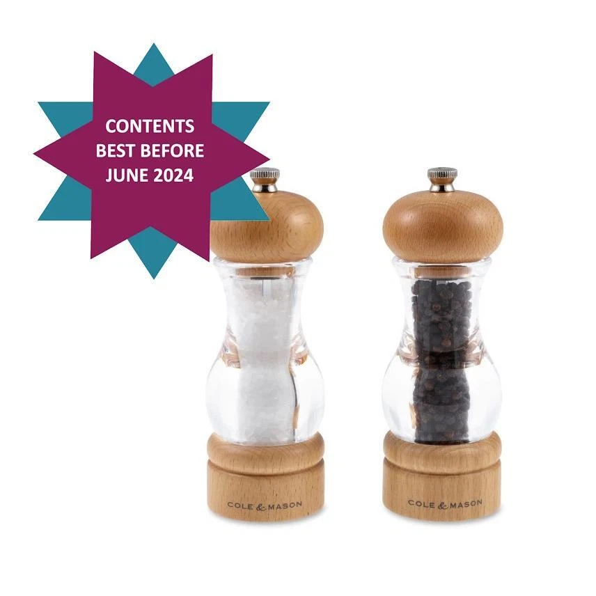 Cole & Mason 105 Precision+ 2 in 1 Salt & Pepper Grinder Mill Set of 2 Gift Set
Opens in a new windo