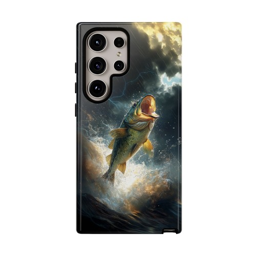 Big Mouth Bass Fish Thunderstorm River - Phone Case for iPhone, Galaxy, Pixel - 第 218/281 張圖片