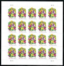 Mint US Wedding Blooms Pane of 20 Two-Ounce Forever Stamps Scott 5850 MNH 