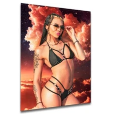 CORA JADE WWE Wrestling Model Diva ACEO Art Print Card by RoStar #3/7