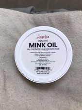 Baseball Softball Glove Leather Conditioner Angelus Mink Paste 7.6 Oz