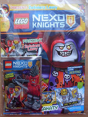 LEGO Nexo Knights Magazine 5/2016 Lava Soldier Limited Edition