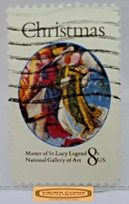 USA Christmas Master of St. Lucy Legend  Gallery of Art 8 Cents Stamp #S41511NQ