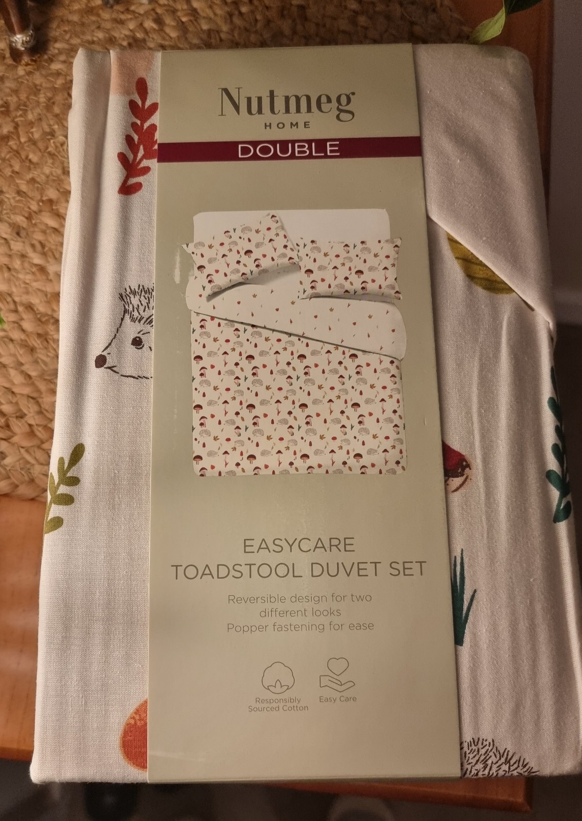 Nutmeg Home Double, Brand New. bedding set Double eBay