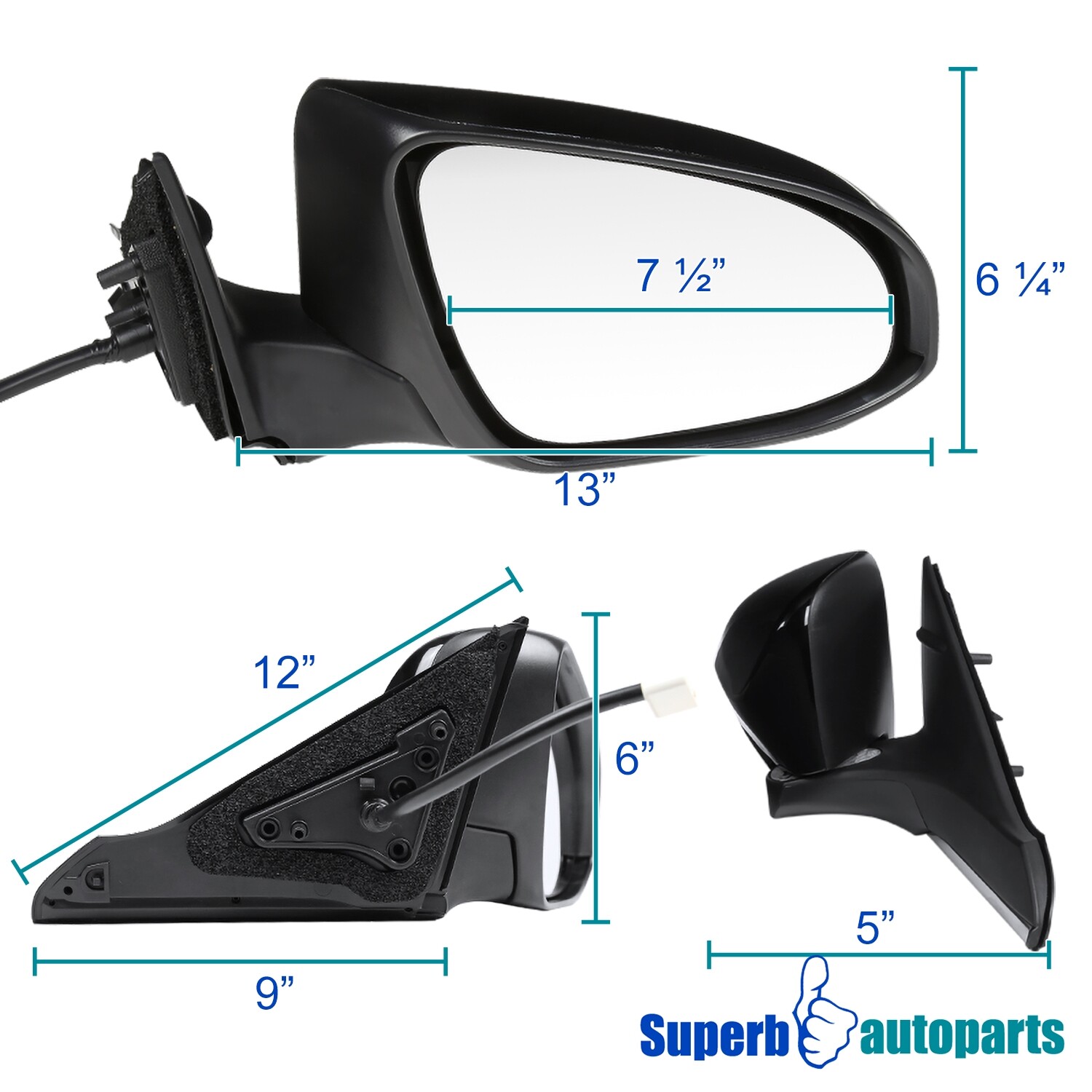 TOYOTA 8794506060C0 Genuine OEM Mirror Cover for sale online | eBay