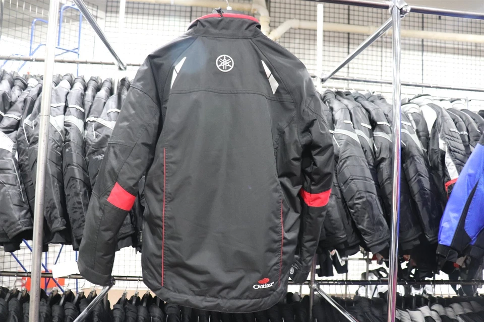 Chaqueta de moto de nieve de invierno Yamaha X-Country roja SMB-16JXC-RD-MD (Talla MD) Foto 2 de 4