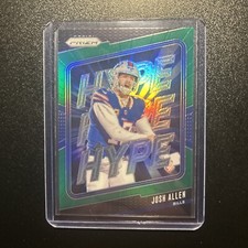 2024 Panini Prizm - Hype Green Prizm #13 Josh Allen