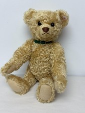 16" STEIFF ZOE CLUB BEAR WITH GREEN COLLAR WORKING GROWLER 668296