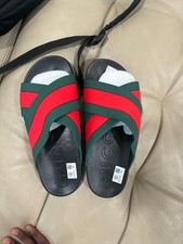 GUCCI slippers Men  s Black US Size 10