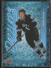 2024-25 UD Series 2 Josh Doan DZ-90 Dazzlers Blue RC