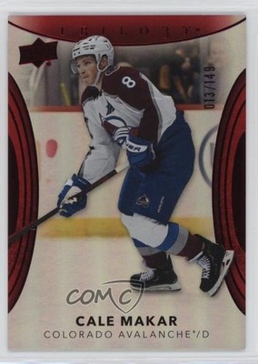 2022-23 Upper Deck Trilogy Red 13/149 Cale Makar #97 1ql