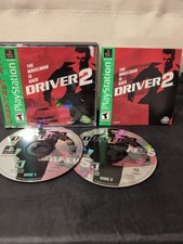 Driver 2 Greatest Hits PS1 PlayStation 1 Complete CIB 2 Disc 
