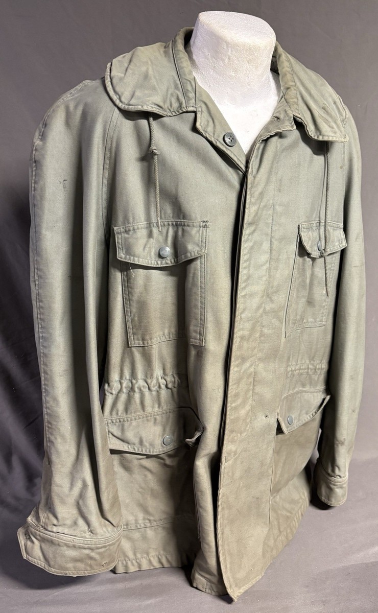 Original Large-Long MIL-J-4883A Hooded Field Jacket Vietnam War