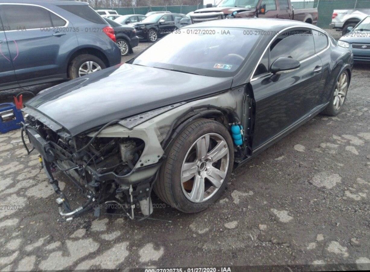 Bentley Continental GT Front Left Driver Sill Scuff Plate Chrome Trim 03-10 :O