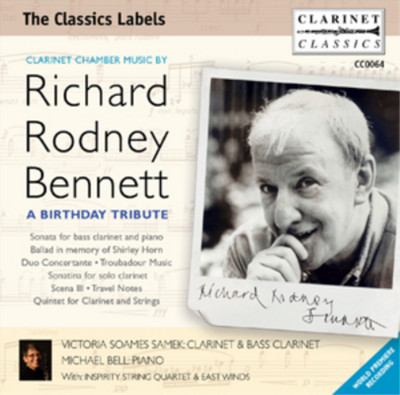 Richard Rodney Bennett Clarinet Chamber Music By Richard Rodney Bennett (CD)