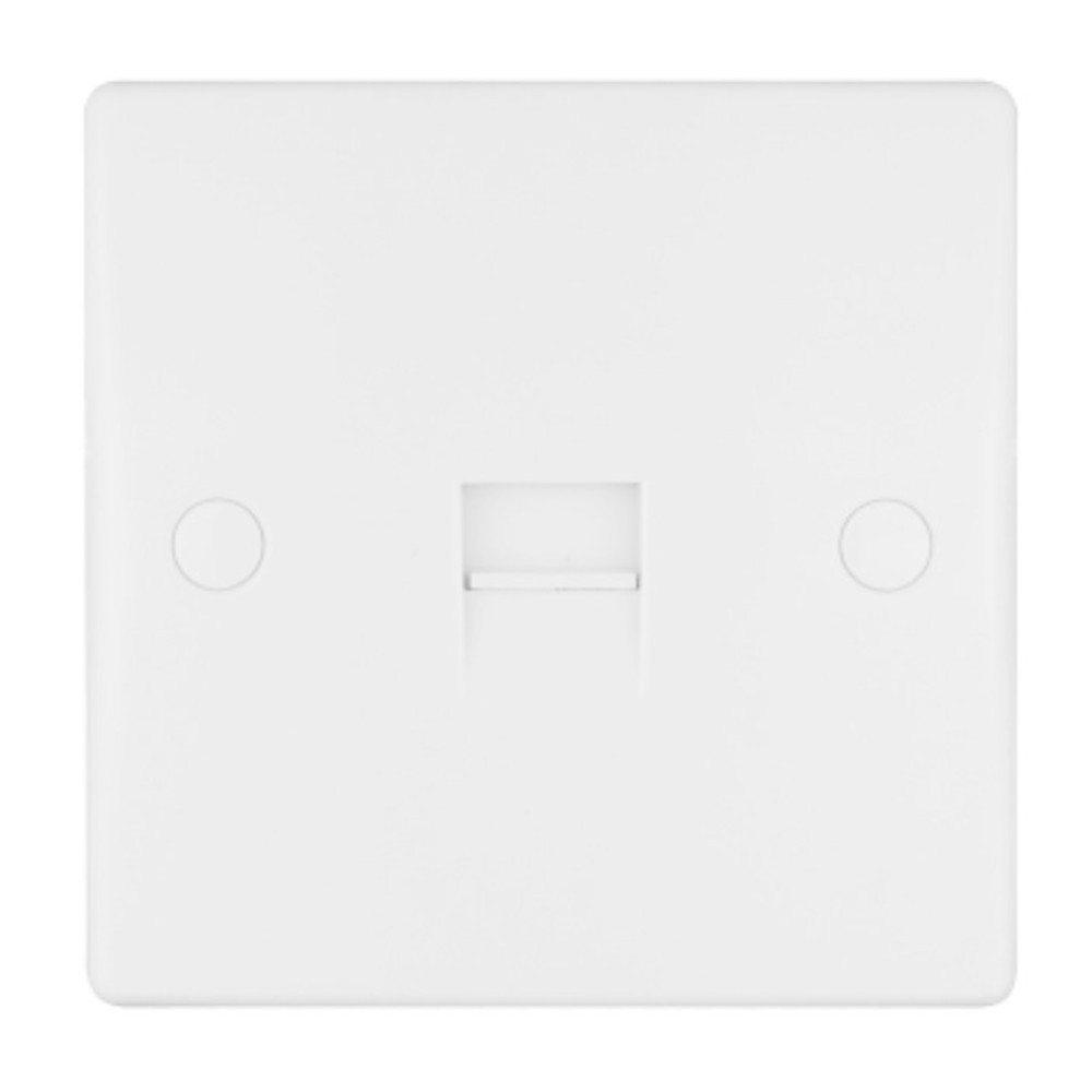 Schneider GU7061 Ultimate Slimline Master Telephone Socket -White