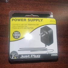 WOODLAND SCENICS JP5770 POWER SUPPLY JUST PLUG LIGHTING SYSTEM 24 VDC HO N O