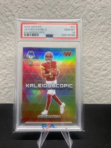2024 Panini Mosaic - Kaleidoscopic Jayden Daniels #21 (RC)