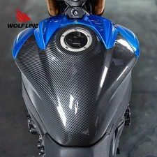 WOLFLINE Oil Gas Tank Fuel Cover Cowl Guard For Suzuki GSX-S 750 2017-2023