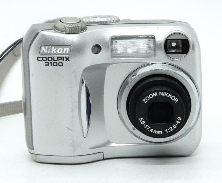 Nikon Coolpix 3100 Silver 3.2MP 4x Zoom Compact Digital Camera