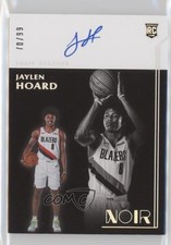 2019-20 Panini Noir Rookie Auto 70/99 Jaylen Hoard #394 Auto 0r5l