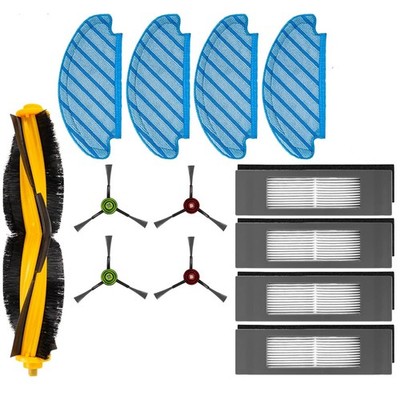 1 Set Roller Brush Kit For Ecovacs DEEBOT OZMO T9 T8 AIVI Max N8 Pro + Vacuum