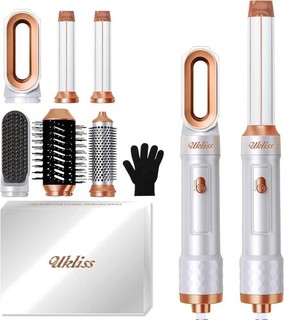 UKLISS Hair Dryer Brush with Automatic Hair Wrap Curler NEW Z03