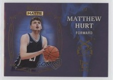 2022-23 Matte Draft Smoking Gun Chase Purple - Blue Smoke 1/7 Matthew Hurt 2b2