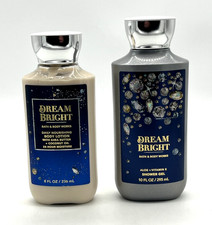 NEW Bath Body Works DREAM BRIGHT fragrance Shower Gel and Body Lotion Set
