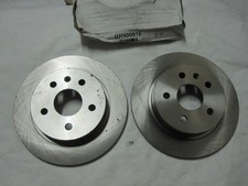 2X Rear Disc Brake Rotors Pair 121.62115 BR900916, 55178 248881841 48881841