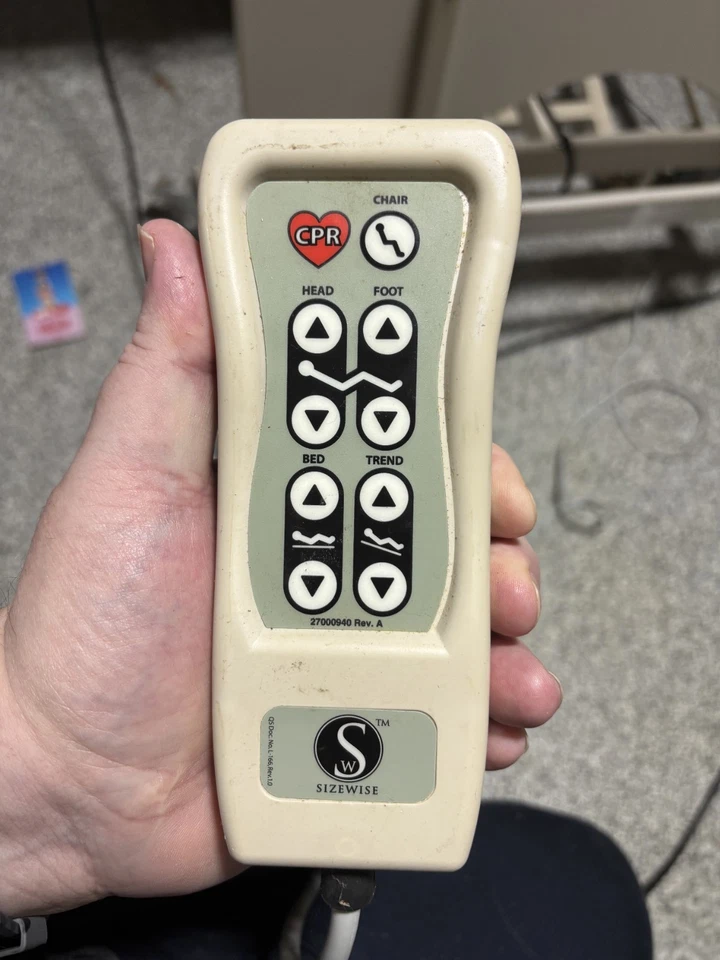 Hospital Bed w/ Air Mattress & Remote 850 LB Limit Can Fit 2 People - Image 3 of 4