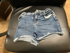 Cat Jack Ultimate Distressed Stretch Girl s Jean Shorts 10/12