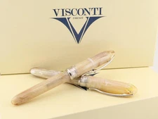 Lot of 2x Visconti Van Gogh Rollerball & Fountain Pen M 14K 585 - Marbled