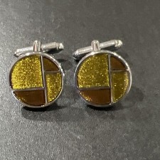 vintage cufflinks Unique Pattern 