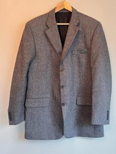 Jones New York Blazer Suit Jacket Men's Size 44T 3 Button 100 Wool