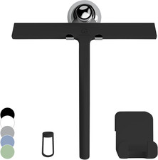 Shower Squeegee for Glass Doors, Silicone Window Squeegee, Bathroom and Glass Cl