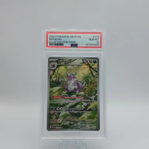 SV: Scarlet & Violet 151 #174/165 Nidoking PSA 10