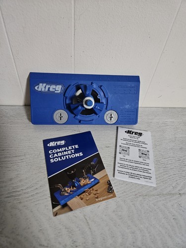 KREG Concealed Hinge Jig Cabinet Hole Tool KHI-Hinge Preowned
