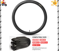 AR-PRO 2.75/3.00-21" Dirt Bike Inner Tube, 90/90-21 80/100-21 Heavy Duty Motorcy