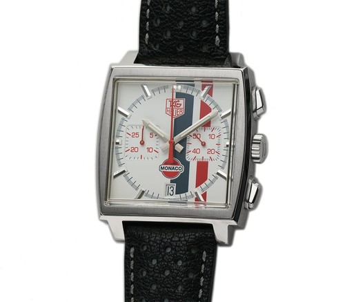 Tag Heuer Monaco 38mm Vintage Gulf Steve McQueen LTD ED CW2118.FC6207