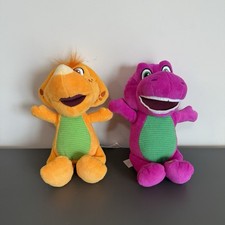 Fisher Price Barney Mini Plush Lot Of 2 Barney Billy