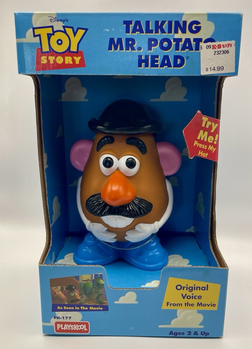 1995 Disney's Toy Story Talking Mr. Potato Head Figure. PLAYSKOOL