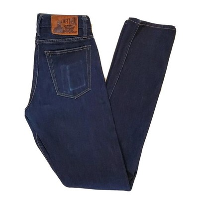 Left Field NYC Raw Selvedge 30x35 (Fits smaller) Blue Jeans Denim USA Ringspun