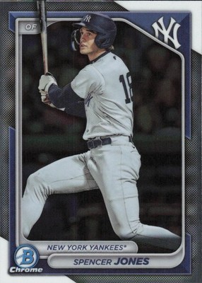 2024 Bowman - Chrome Prospects Spencer Jones #BCP-32 - NM Card New York Yankees