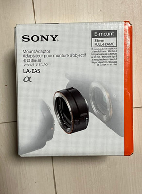 SONY LA-EA5 A-Mount to E-Mount Lens Mount Adapter camera full frame APS-C unused
