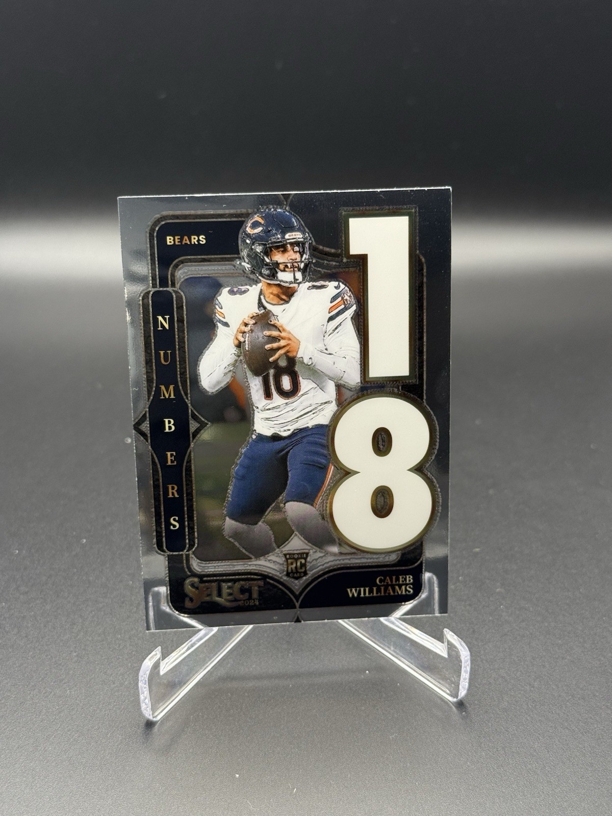 2024 Panini Select - Caleb Williams Numbers (RC) #19