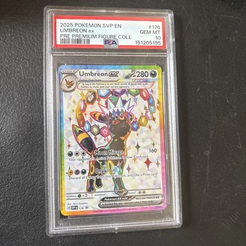 PSA 10 - 2025 Umbreon ex 176 SVP Sv: Scarlet & Violet Promo Cards Holo Pokemon